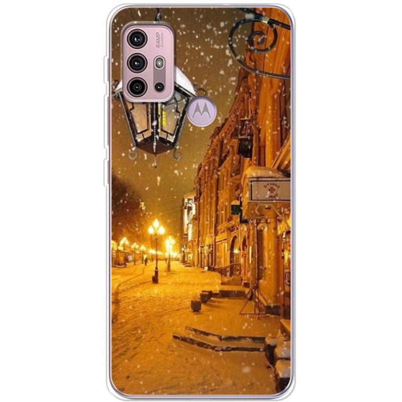 Чехол BoxFace Motorola G10 Night Street