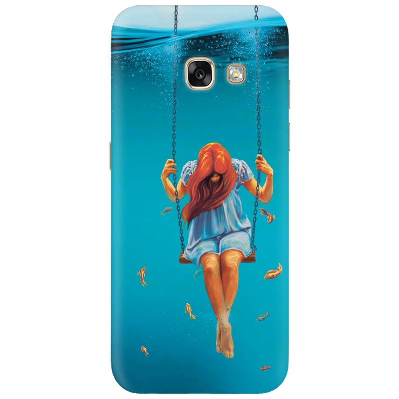 Чехол Uprint Samsung A520 Galaxy A5 2017 Girl In The Sea