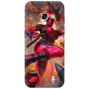 Чехол Uprint Samsung A520 Galaxy A5 2017 Woman Deadpool