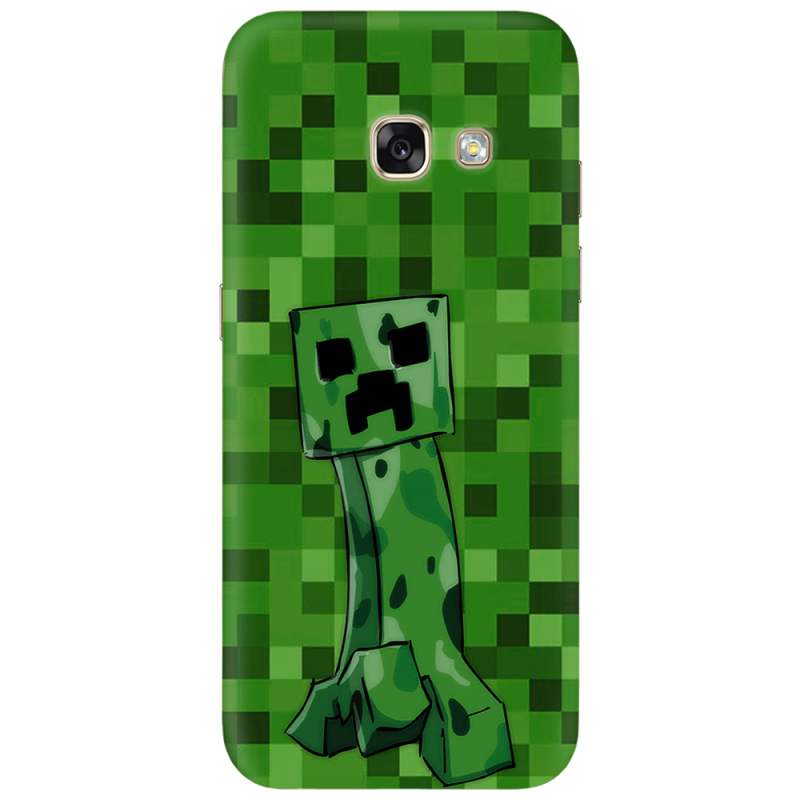 Чехол Uprint Samsung A520 Galaxy A5 2017 Minecraft Creeper