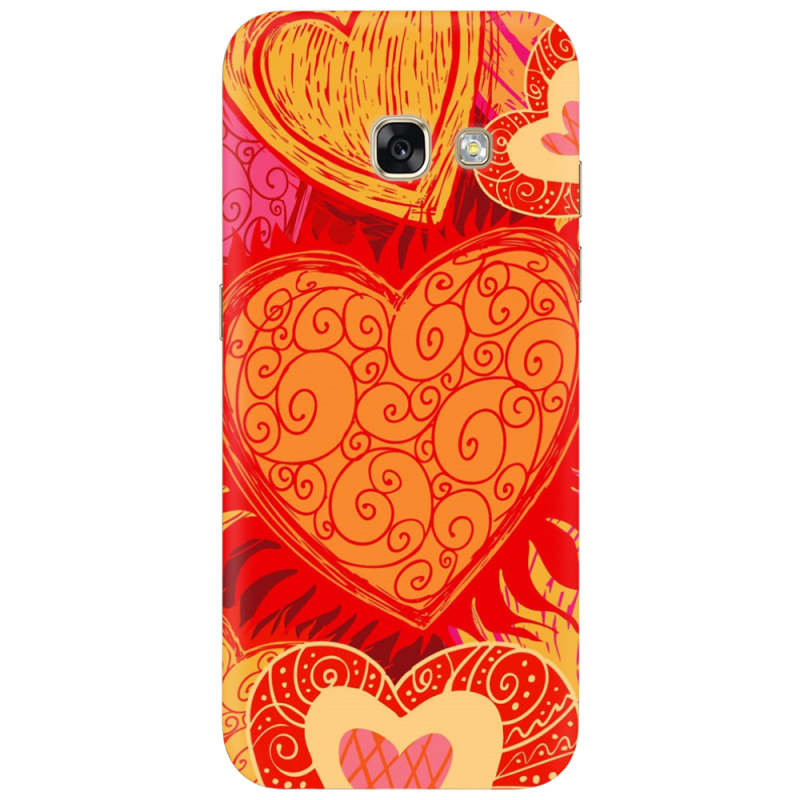 Чехол Uprint Samsung A520 Galaxy A5 2017 Warm Hearts