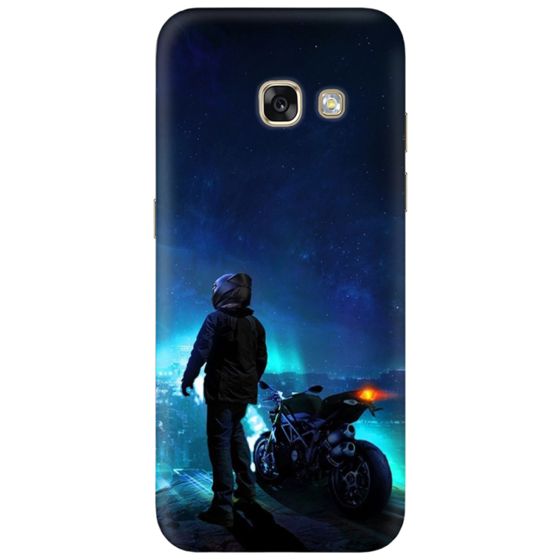 Чехол Uprint Samsung A520 Galaxy A5 2017 Motorcyclist