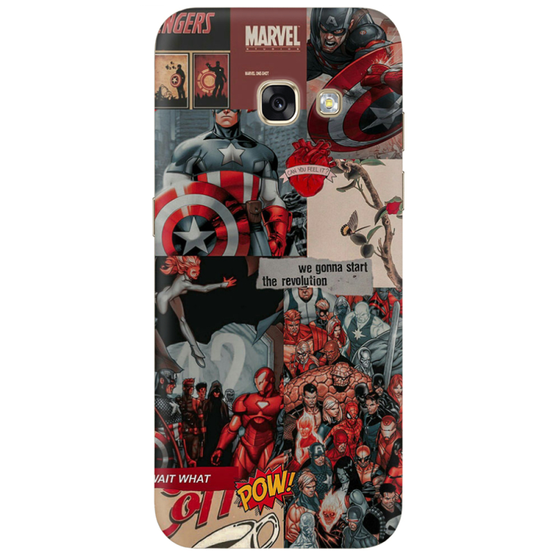 Чехол Uprint Samsung A520 Galaxy A5 2017 Marvel Avengers