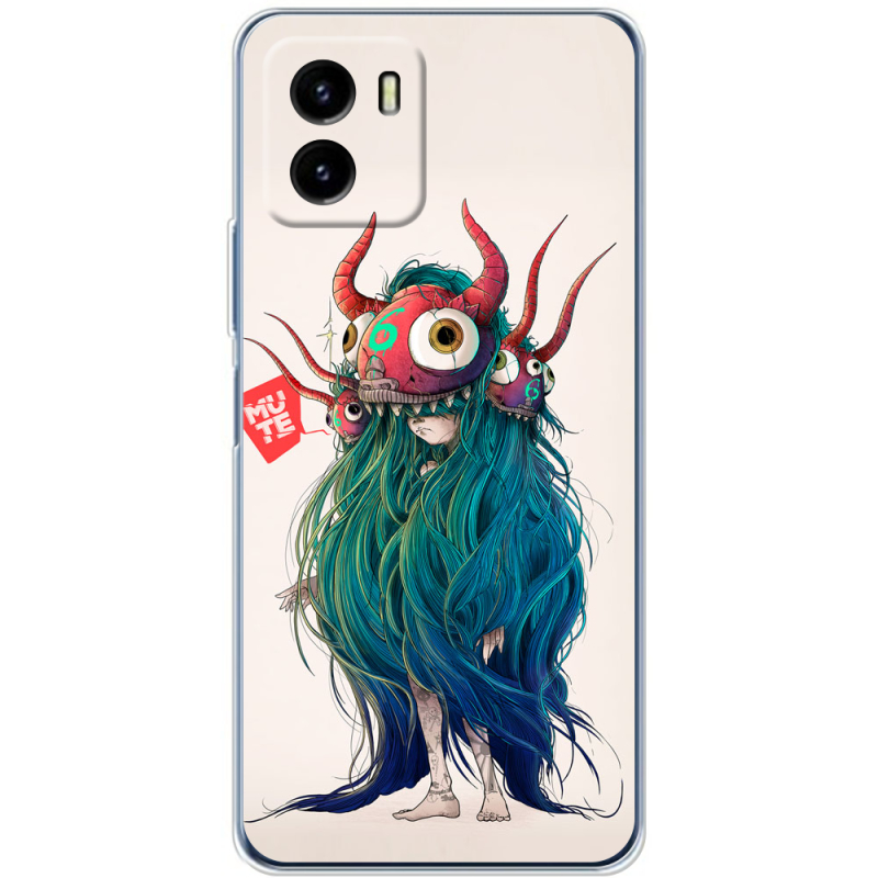 Силиконовый чехол BoxFace Vivo Y15S Monster Girl