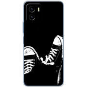 Силиконовый чехол BoxFace Vivo Y15S Black Sneakers