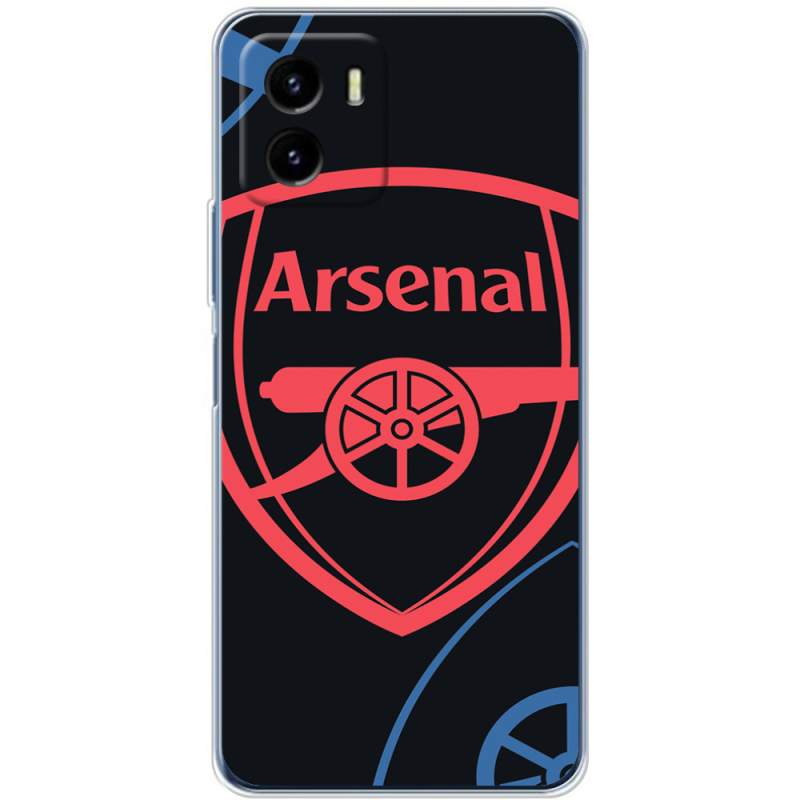 Силиконовый чехол BoxFace Vivo Y15S Football Arsenal