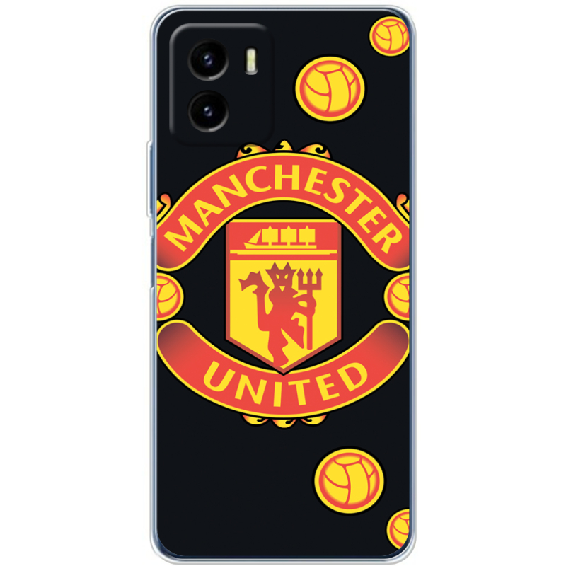 Силиконовый чехол BoxFace Vivo Y15S FC Manchester-U