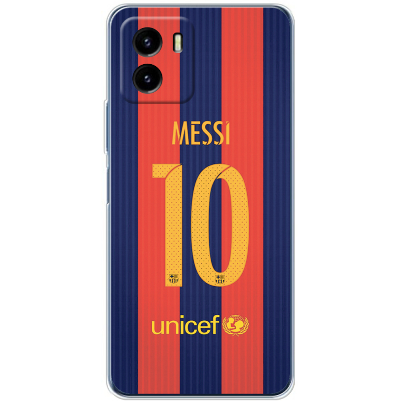 Силиконовый чехол BoxFace Vivo Y15S Messi 10