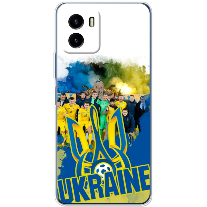 Силиконовый чехол BoxFace Vivo Y15S Ukraine national team