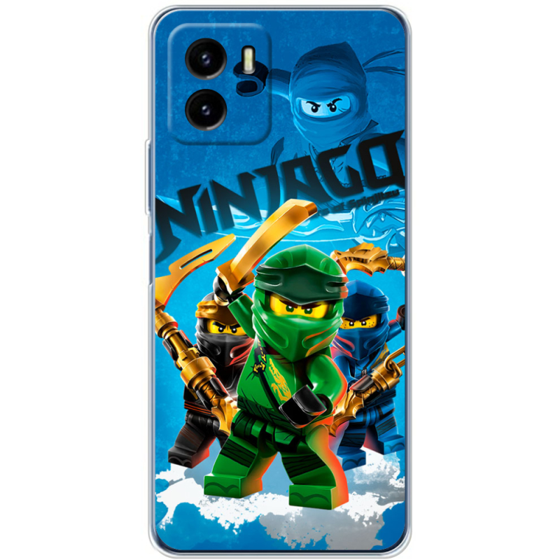 Силиконовый чехол BoxFace Vivo Y15S Lego Ninjago