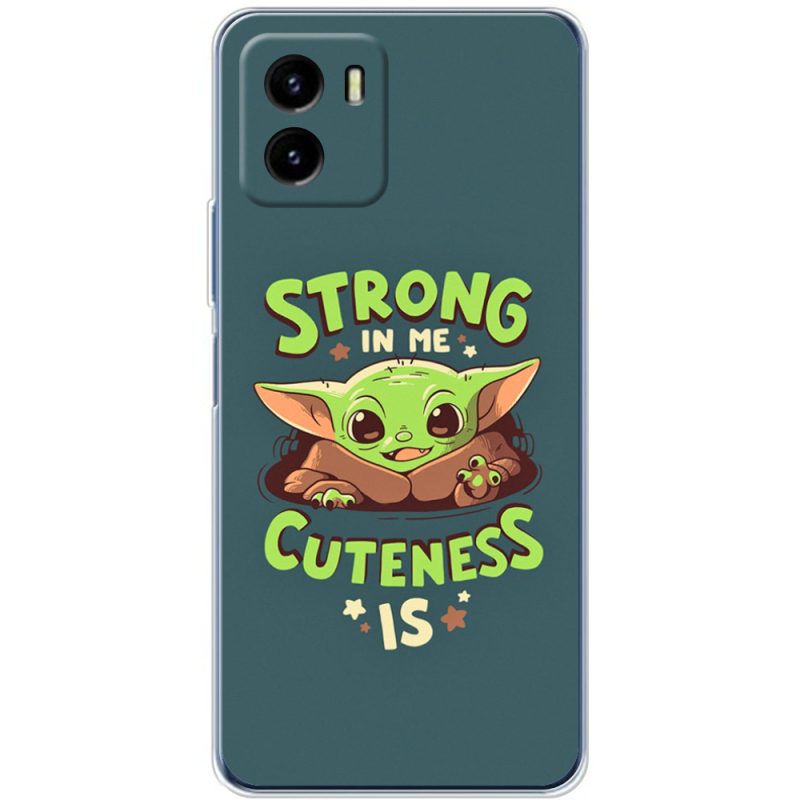 Силиконовый чехол BoxFace Vivo Y15S Strong in me Cuteness is