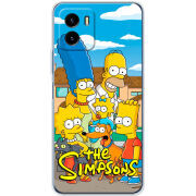 Силиконовый чехол BoxFace Vivo Y15S The Simpsons