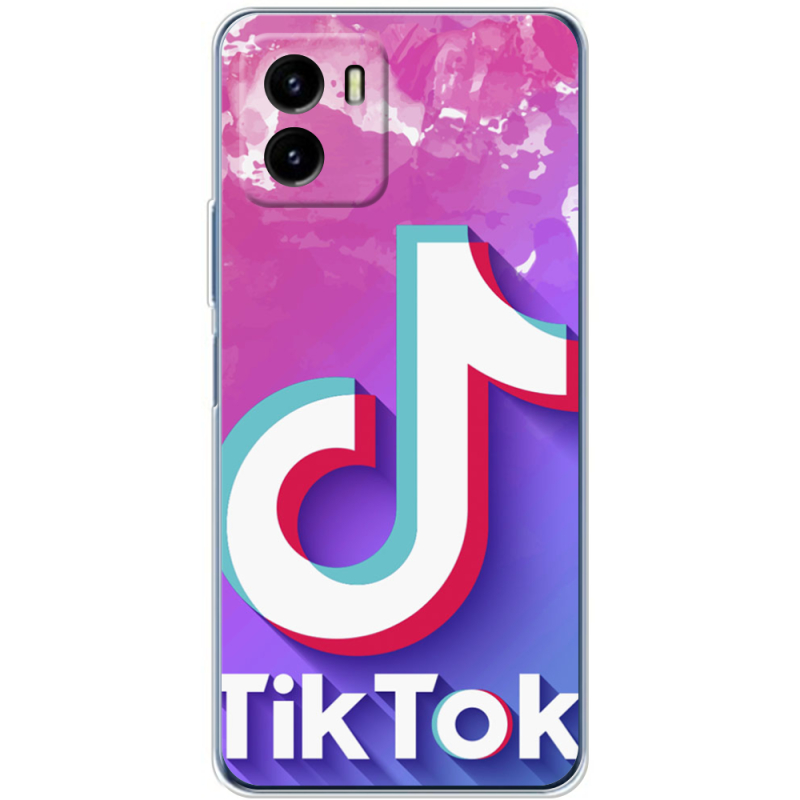 Силиконовый чехол BoxFace Vivo Y15S TikTok