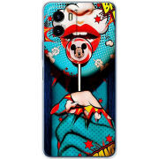 Силиконовый чехол BoxFace Vivo Y15S Girl Pop Art