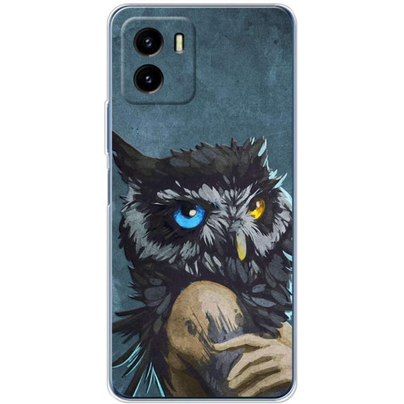 Силиконовый чехол BoxFace Vivo Y15S Owl Woman