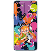 Силиконовый чехол BoxFace Vivo Y15S Splatoon Inklings