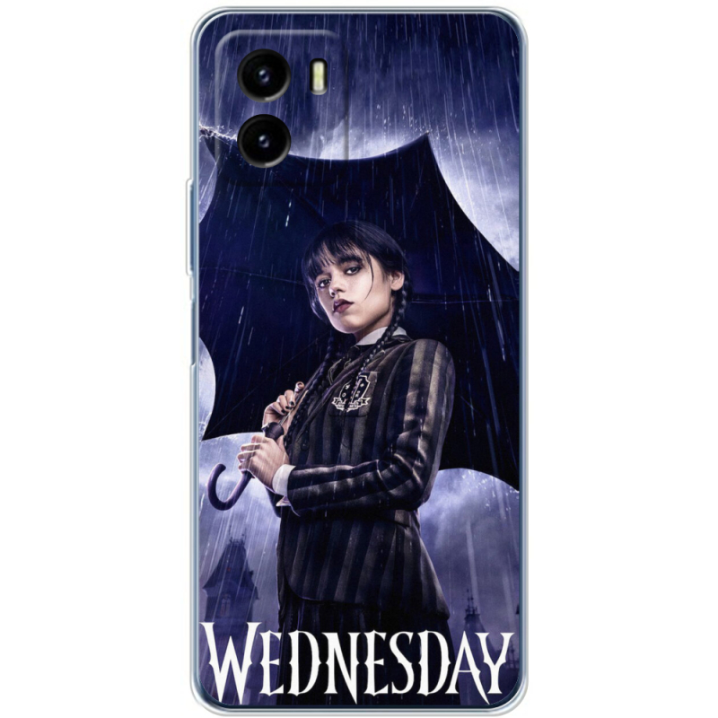 Силиконовый чехол BoxFace Vivo Y15S Wednesday Addams