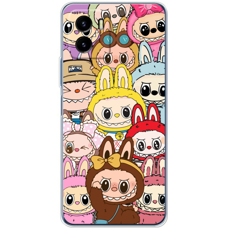 Силиконовый чехол BoxFace Vivo Y15S Labubu