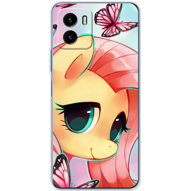 Силиконовый чехол BoxFace Vivo Y15S My Little Pony Fluttershy