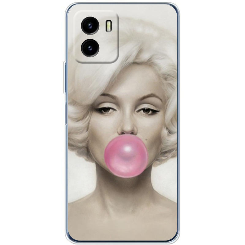 Силиконовый чехол BoxFace Vivo Y15S Marilyn Monroe Bubble Gum