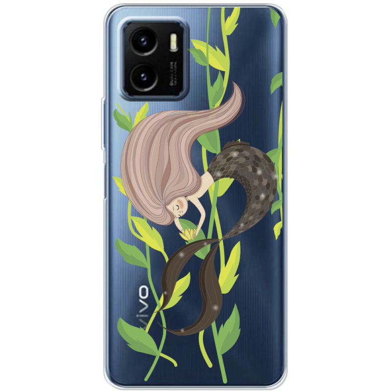 Прозрачный чехол BoxFace Vivo Y15S Cute Mermaid