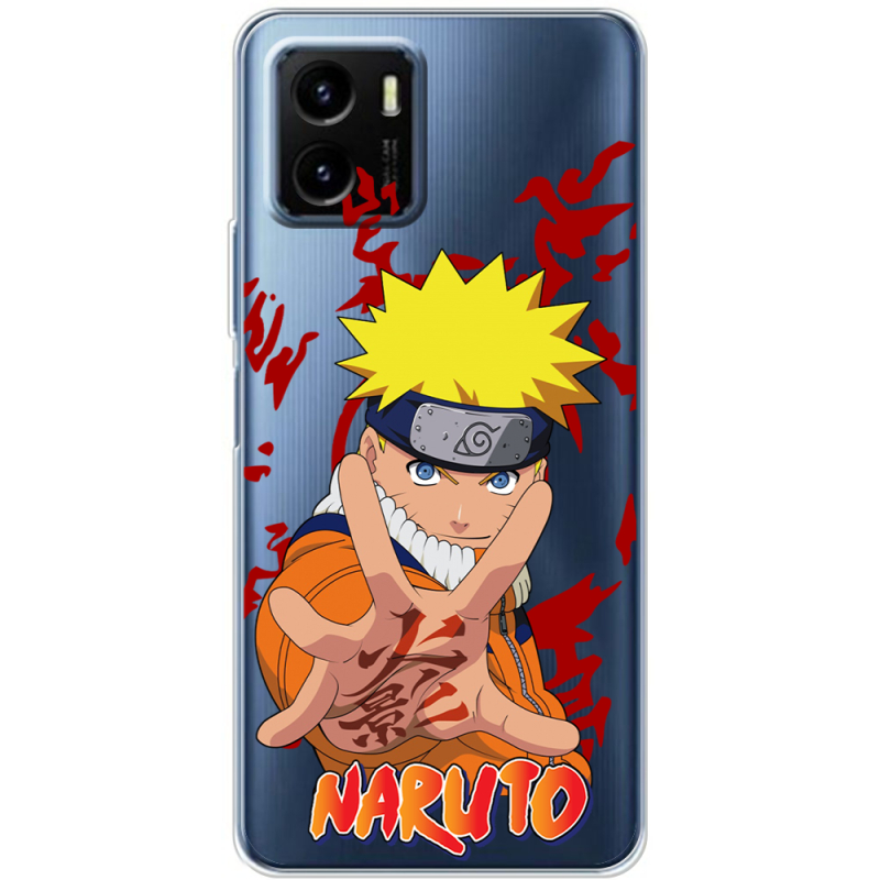 Прозрачный чехол BoxFace Vivo Y15S Naruto