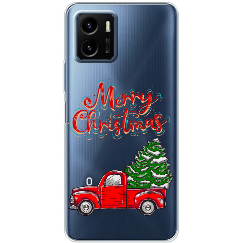 Прозрачный чехол BoxFace Vivo Y15S Holiday Car