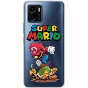 Прозрачный чехол BoxFace Vivo Y15S Super Mario