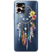 Чехол со стразами Vivo Y15S Dreamcatcher