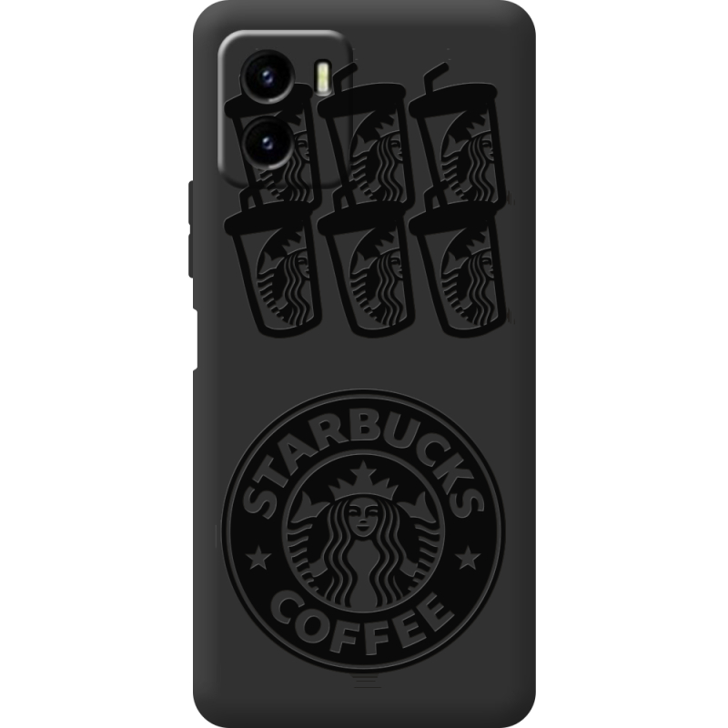 Черный чехол BoxFace Vivo Y15S Black Coffee