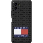 Черный чехол BoxFace Vivo Y15S Tommy Print