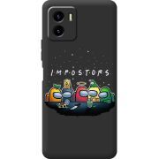 Черный чехол BoxFace Vivo Y15S Among Us Impostors