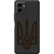 Черный чехол BoxFace Vivo Y15S Ukrainian Trident