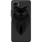 Черный чехол BoxFace Vivo Y15S Owl