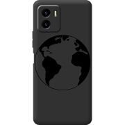 Черный чехол BoxFace Vivo Y15S Earth