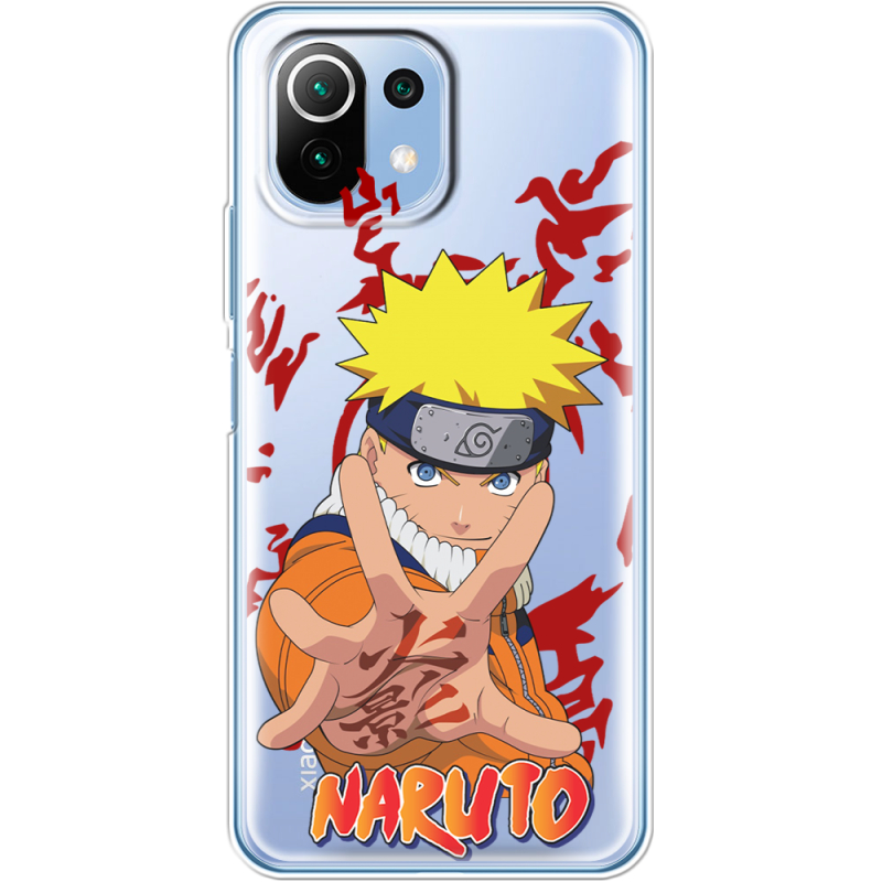 Прозрачный чехол BoxFace Xiaomi Mi 11 Lite Naruto