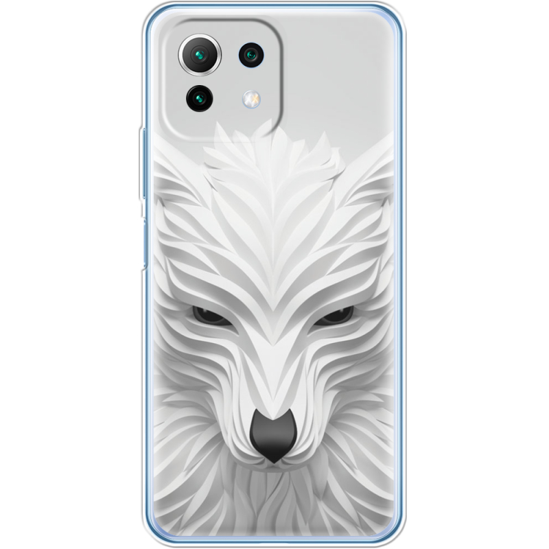 Чехол BoxFace Xiaomi Mi 11 Lite White Wolf