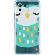 Чехол BoxFace Xiaomi Mi 11 Lite Green Owl