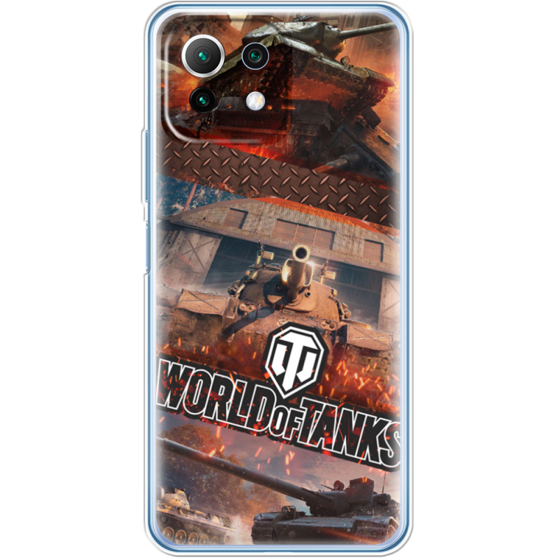 Чехол BoxFace Xiaomi Mi 11 Lite World Of Tanks