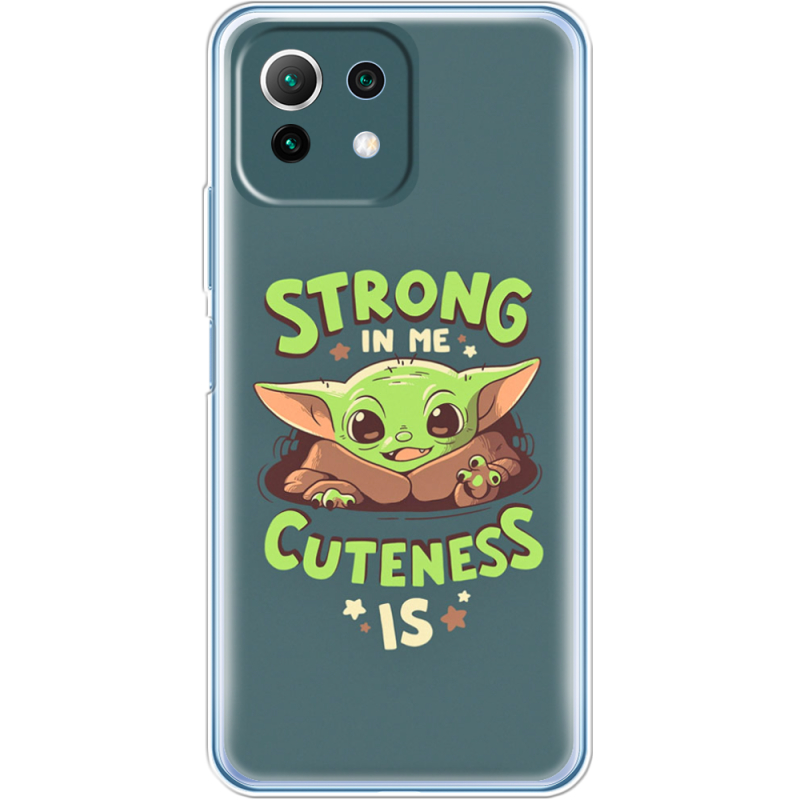 Чехол BoxFace Xiaomi Mi 11 Lite Strong in me Cuteness is