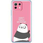 Чехол BoxFace Xiaomi Mi 11 Lite Dont Touch My Phone Panda