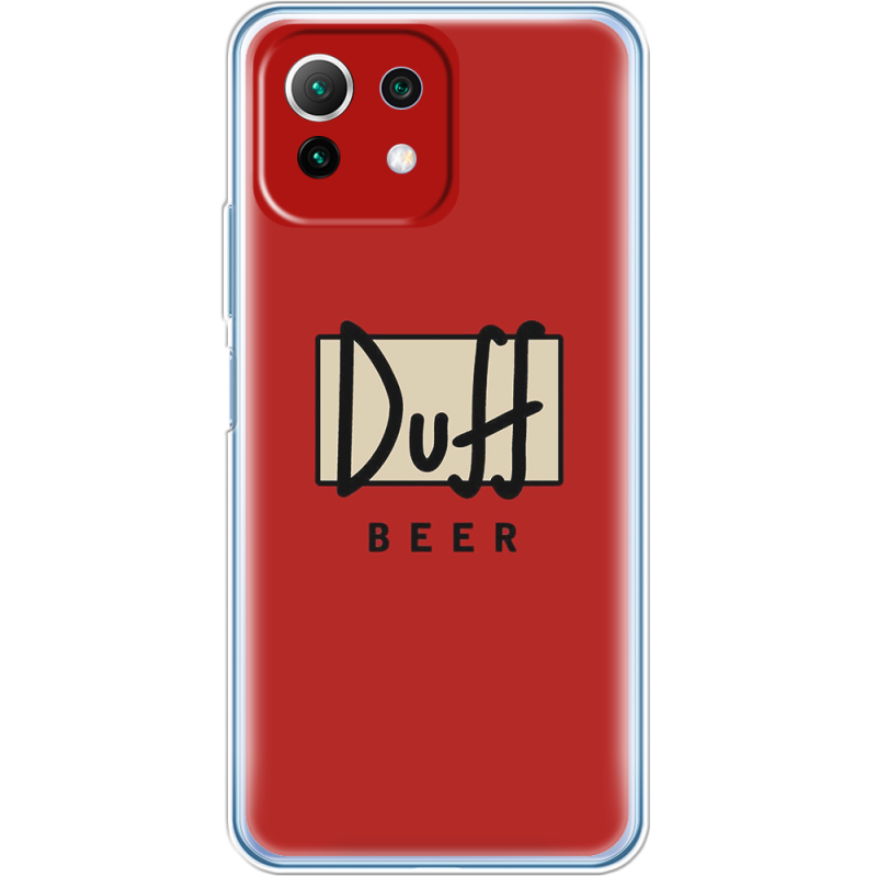 Чехол BoxFace Xiaomi Mi 11 Lite Duff beer