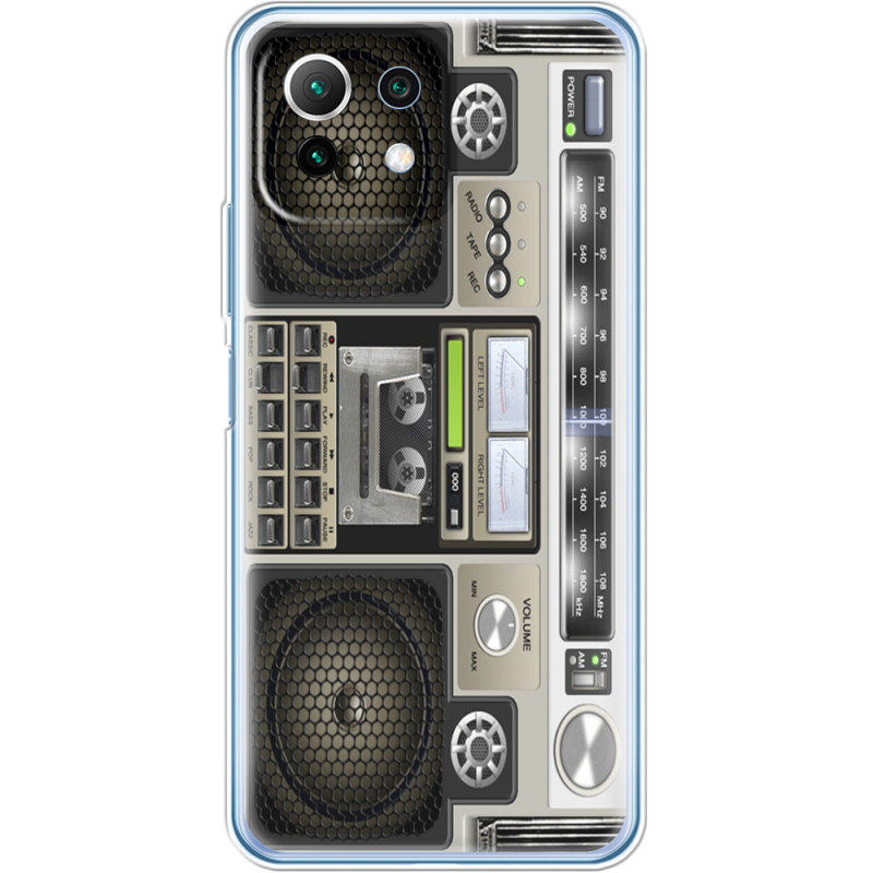 Чехол BoxFace Xiaomi Mi 11 Lite Old Boombox