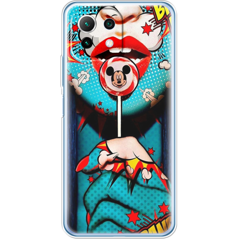 Чехол BoxFace Xiaomi Mi 11 Lite Girl Pop Art