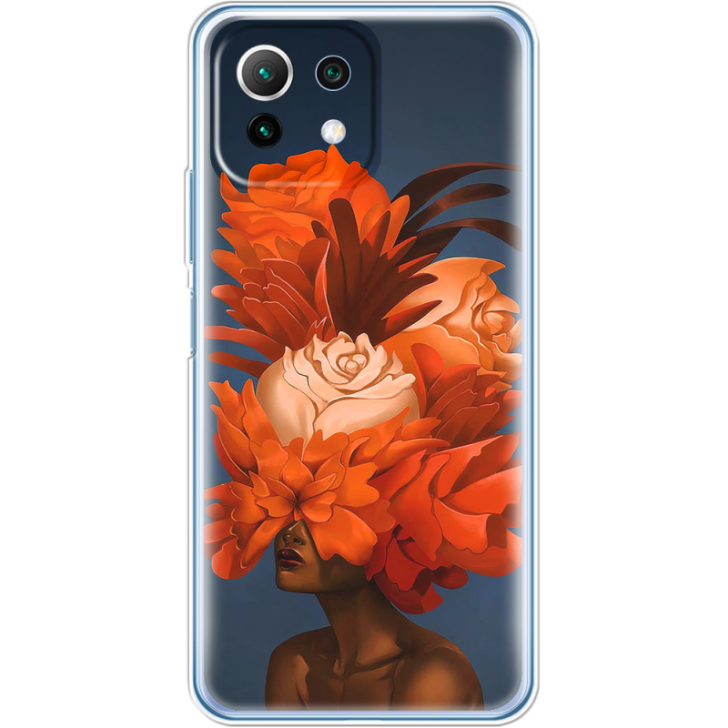 Чехол BoxFace Xiaomi Mi 11 Lite Exquisite Orange Flowers