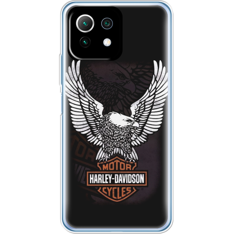 Чехол BoxFace Xiaomi Mi 11 Lite Harley Davidson and eagle