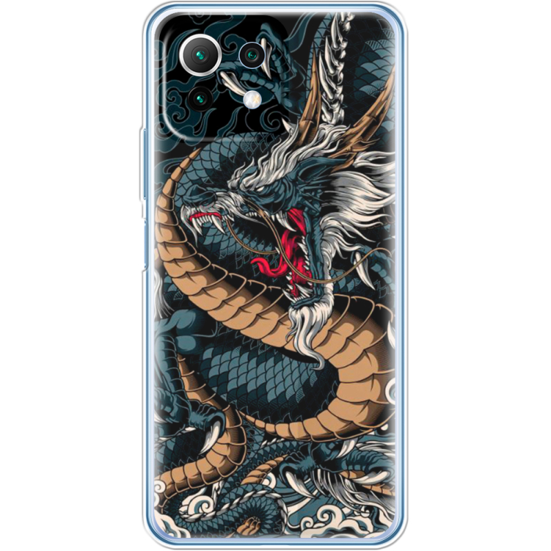 Чехол BoxFace Xiaomi Mi 11 Lite Dragon Ryujin