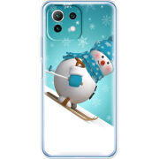 Чехол BoxFace Xiaomi Mi 11 Lite Skier Snowman