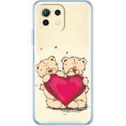 Чехол BoxFace Xiaomi Mi 11 Lite Teddy Bear Love