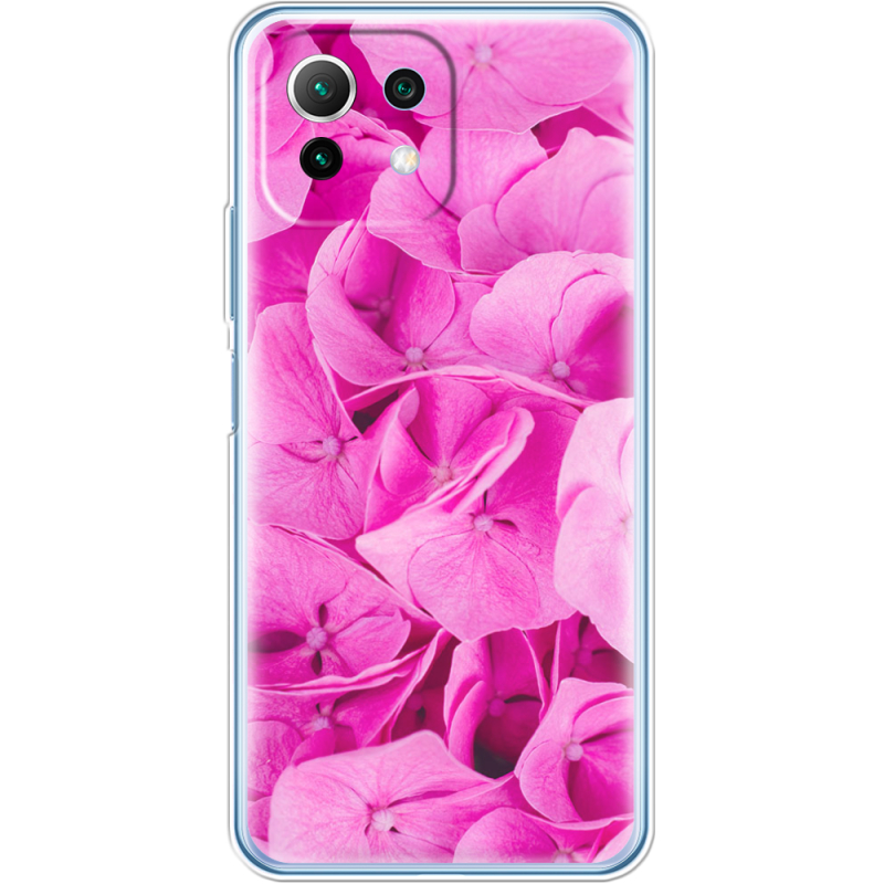 Чехол BoxFace Xiaomi Mi 11 Lite Pink Flowers